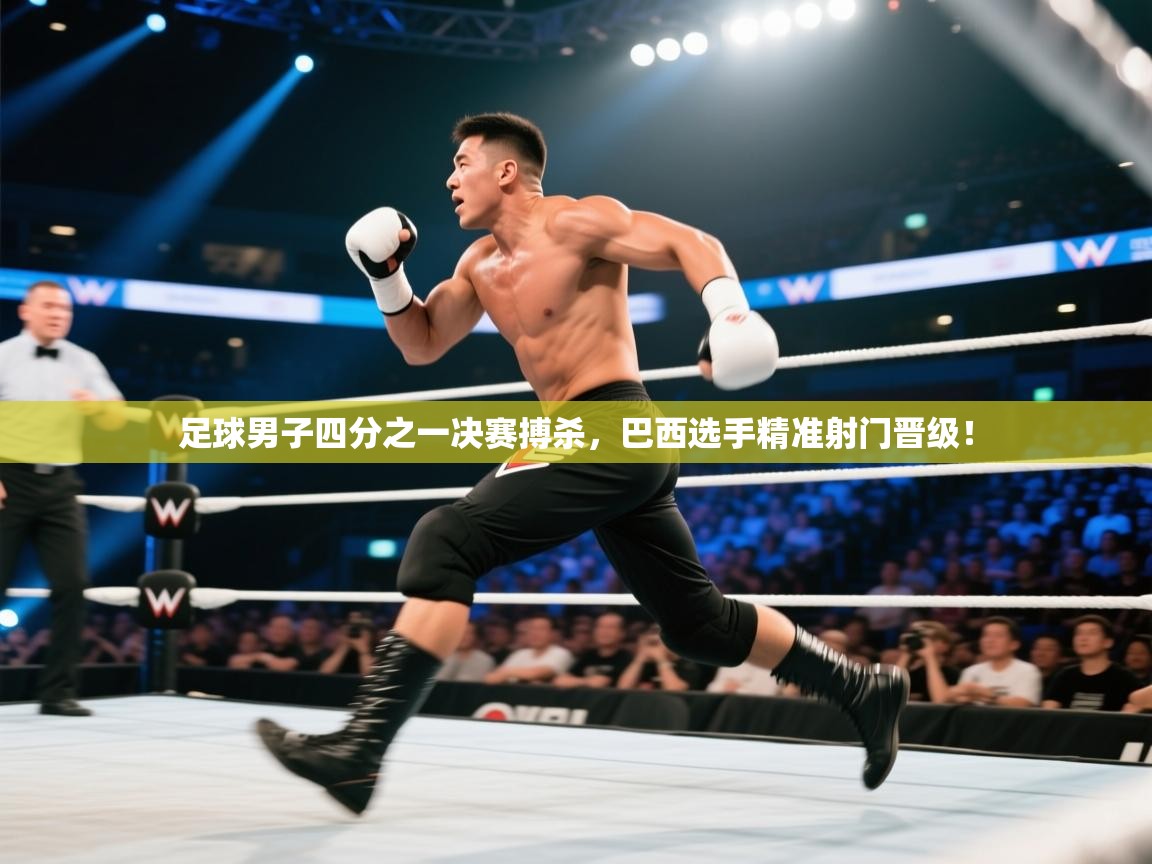 足球男子四分之一决赛搏杀，巴西选手精准射门晋级！